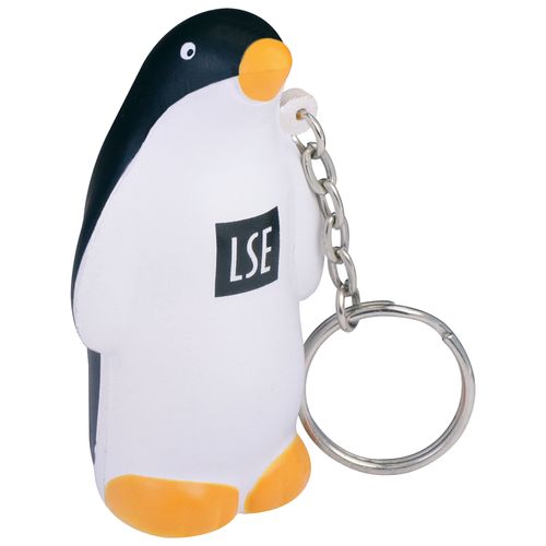 Porte-clés pingouin anti-stress