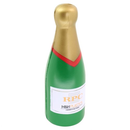 Bouteille de champagne anti-stress