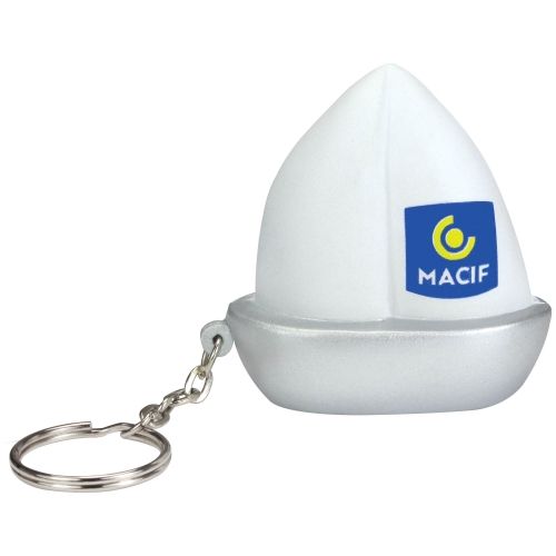 Porte-clés bateau à voile stressant