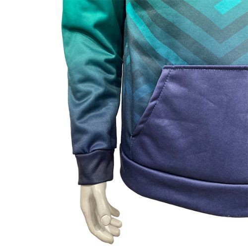 SUDADERA UNISEX GUARA CON CAPUCHA SUBLIMADA