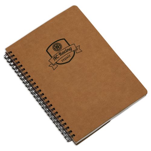 Carnet à spirales en Texon