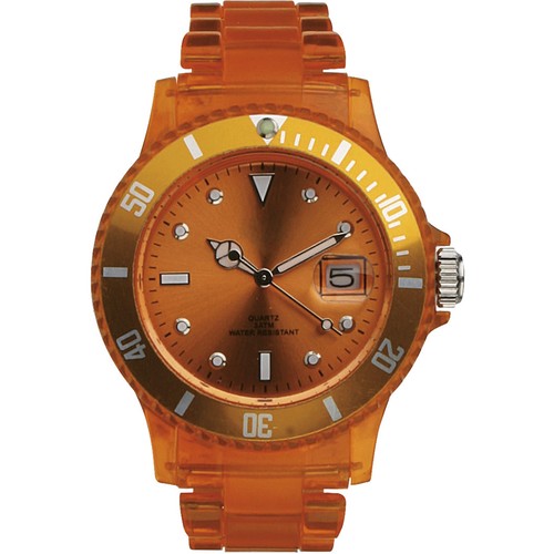 CUSTOMIZABLE POLYCARBONATE ANALOG WATCH