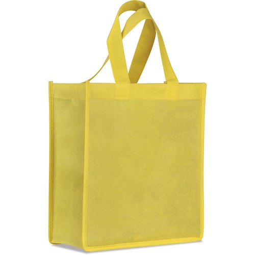 NON WOVEN (80 gr/m²) SMALL SHOPPING BAG WITH GUSSET