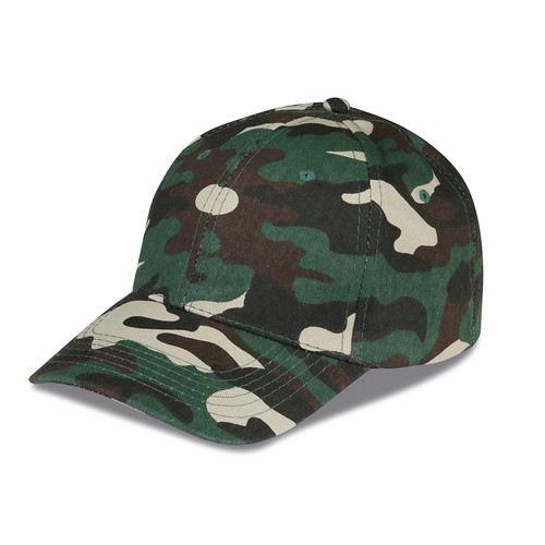6 PANELS CAMOUFLAGE CAP IN 100% COTTON 6 PANELS CAMOUFLAGE CAP IN 100% COTTON