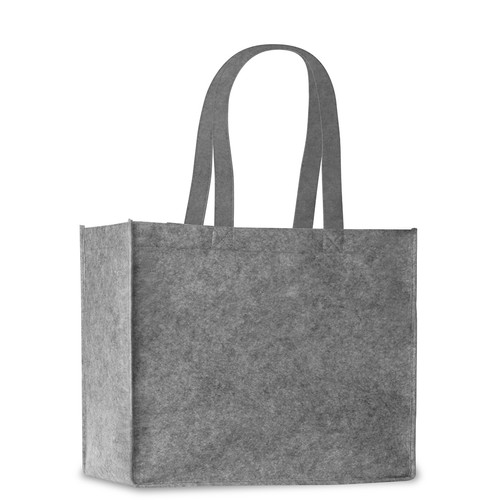 FELT SHOPPING BAG WITH GUSSET