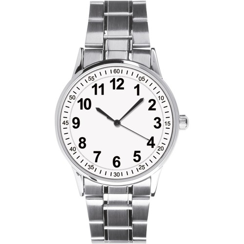 CUSTOMIZABLE GENTS ANALOG WATCH IN METAL AND STAINLESS STEEL