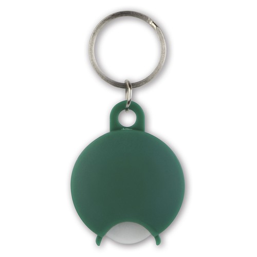 LLAVERO CON MONEDERO DE PLÁSTICO Y METAL