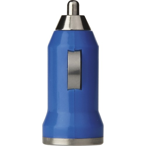 USB CAR CHARGER IN PLASTIC AND METAL