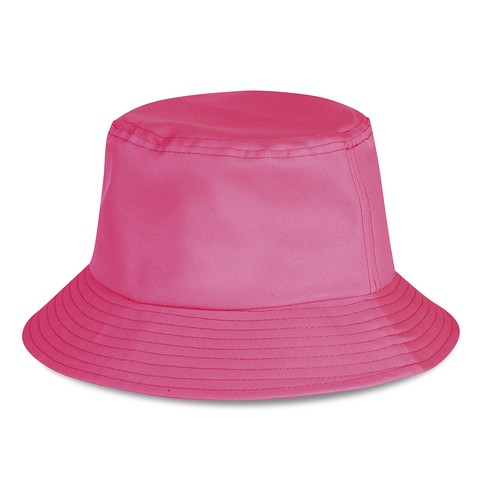 BUCKET HAT WITH FLUORESCENT COLOR