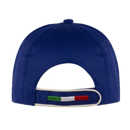 6-PANELS TURNED CAP WITH “ITALY” SHIELD 6-PANELS TURNED CAP WITH “ITALY” SHIELD