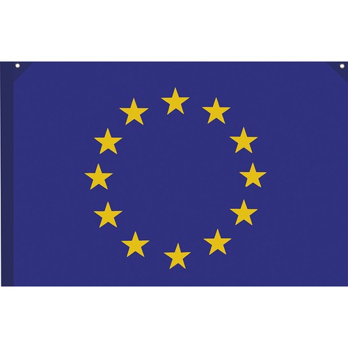 EUROPEAN FLAG IN POLYESTER 50x70 cm