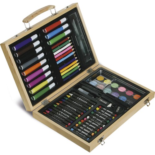 WOODEN DRAWING SET