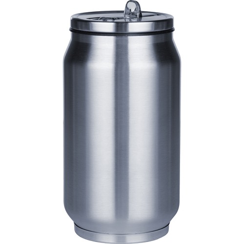 BOTELLA TERMO 260 ML DE DOBLE PARED EN FORMA DE LATA 