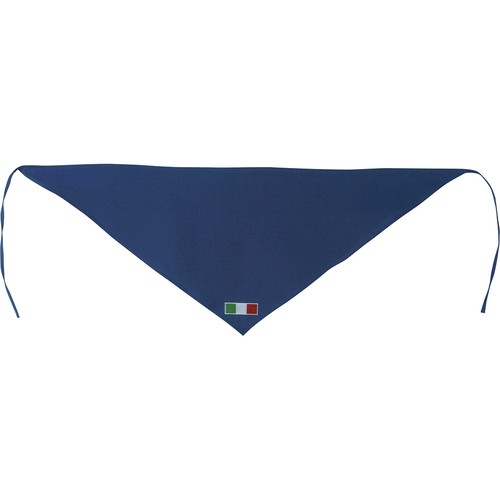 TRIANGLE BANDANA WITH ITALIAN FLAG IN 100% COTTON
