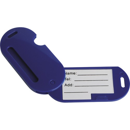 PLASTIC LUGGAGE TAG
