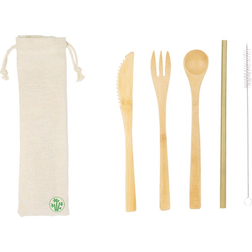 ECO-FRIENDLY BAMBOO CUTLERY SET