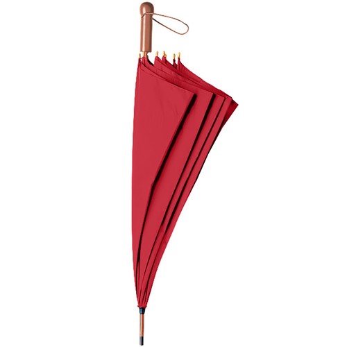 27" AUTOMATIC UMBRELLA IN WOOD AND 190T NYLON
