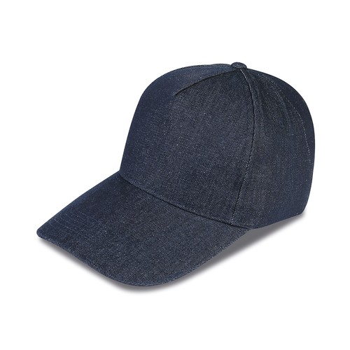 5 PANELS CAP IN 100% JEANS