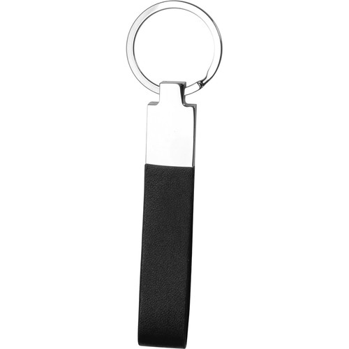KEY CHAIN IN LEATHER AND METAL