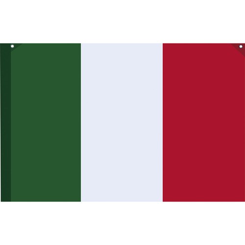 ITALIAN FLAG IN POLYESTER 120x180 cm