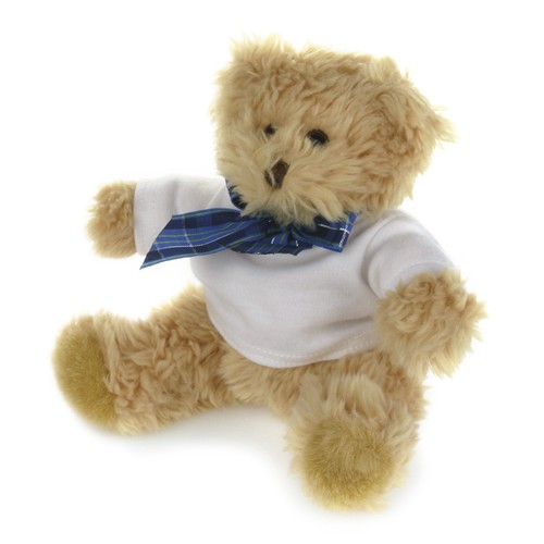 POLYESTER PLUSH BEAR WITH DRESSED T-SHIRT