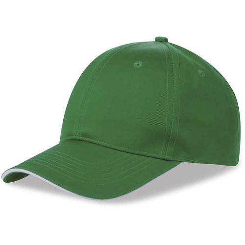 6 PANELS SANDWICH CAP IN 80% POLYESTER - 20% COTTON