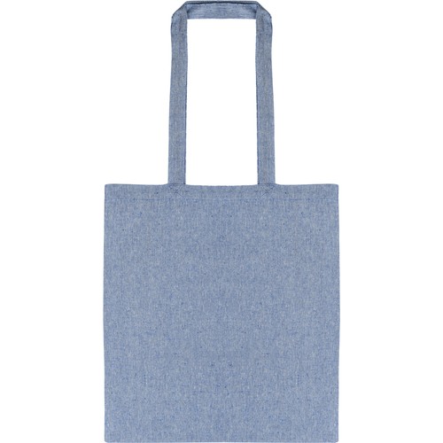 100% RECYCLED COTTON (150 gr/m²) SHOPPING BAG WITH GUSSET