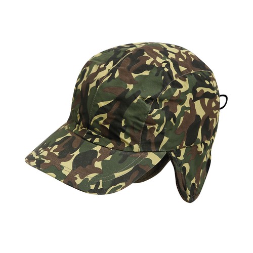 GORRA POLAR 4 PANELES CAMUFLAJE EN POLIÉSTER
