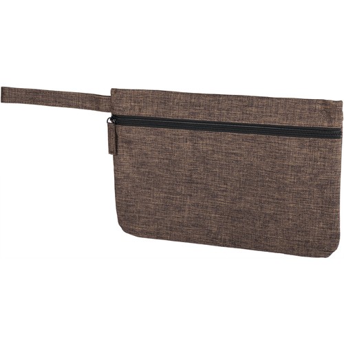 MELANGE DOCUMENT HOLDER 600D POLYESTER AND PVC