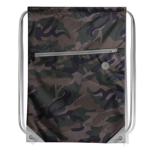 210D POLYESTER KNAPSACK CAMOUFLAGE
