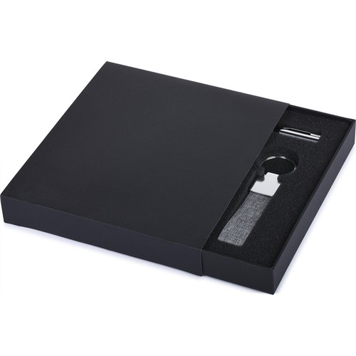 METAL AND RPET WRITING SET IN GIFT BOX METAL AND RPET WRITING SET IN GIFT BOX