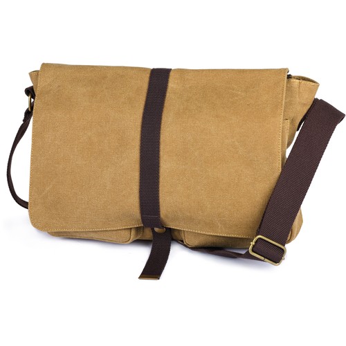VINTAGE SHOULDER BAG IN POLYCOTTON CANVAS