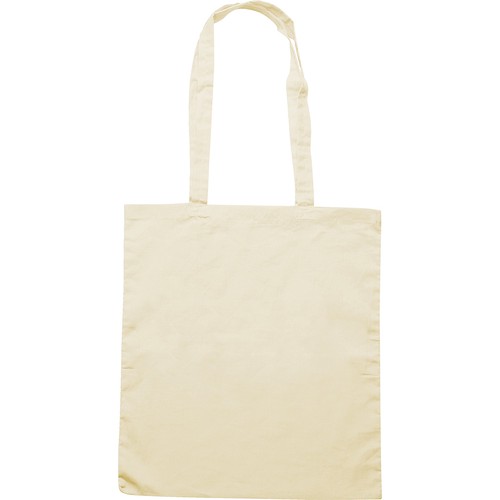 NATURAL COTTON (105 gr/m²) SHOPPING BAG WITH GUSSET
