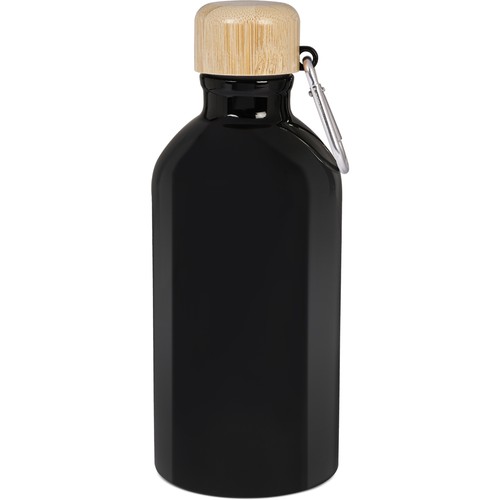 BOTELLA DE AGUA 500 ML DE ACERO INOXIDABLE Y BAMBÚ