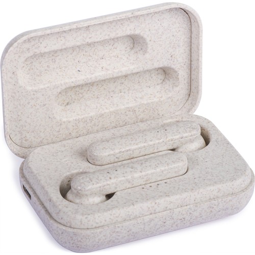 BLUETOOTH WHEAT STRAW+ABS TWS EARBUDS