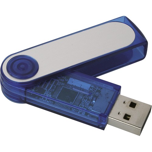 4GB USB FLASH MEMORY IN PLASTIC AND ALUMINUM