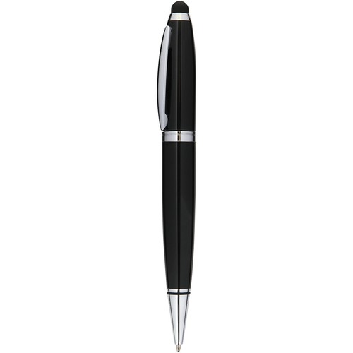METAL BALLPOINT PEN WITH 2GB USB FLASH MEMORY