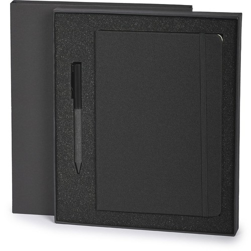 METAL, RPET AND PAPER WRITING SET WITH GIFT BOX