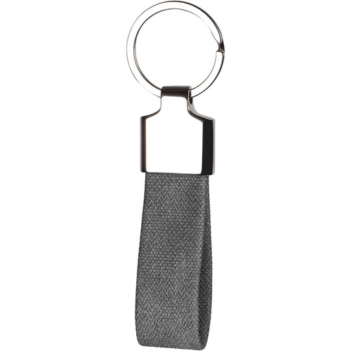 KEY CHAIN IN RPET AND METAL