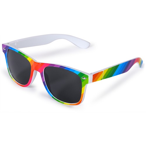 RAINBOW PLASTIC SUNGLASSES