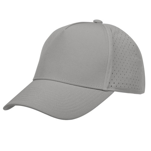 GORRA DE GOLF DE 5 PANELES CON TEJIDO MICROPERFORADO 100% POLIÉSTER
