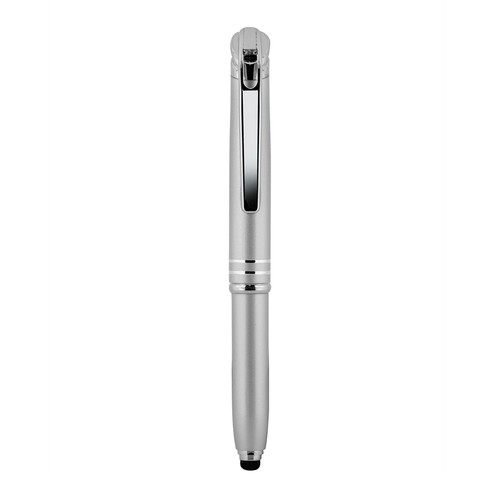 TOUCH SCREEN BALLPOINT PEN WITH LIGHT IN ALUMINUM AND METAL TOUCH SCREEN BALLPOINT PEN WITH LIGHT IN ALUMINUM AND METAL