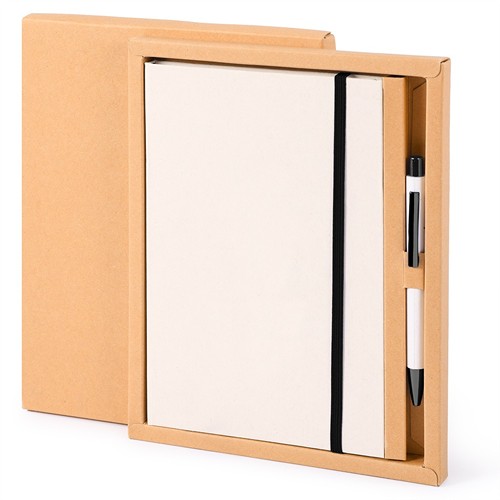 WRITING SET IN RECYCLED MILK CARTON