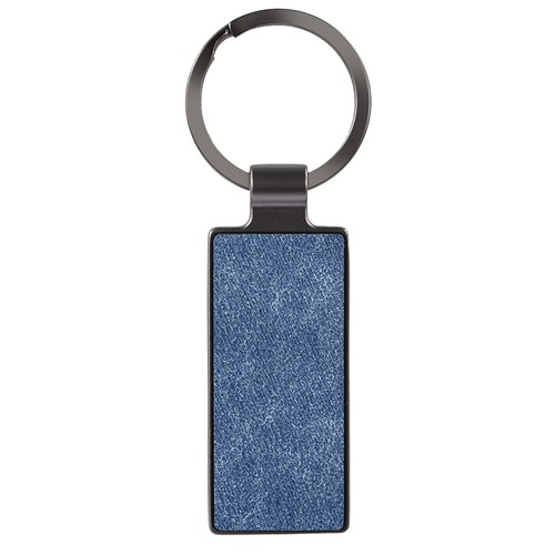 METAL AND PU KEYCHAIN