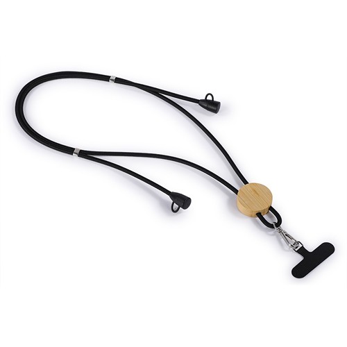 CHARGING AND DATA TRANSFER CABLE IN POLYESTER, BAMBOO AND METAL