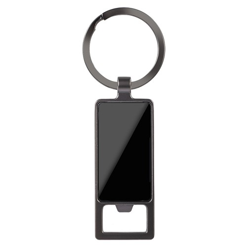 METAL KEYCHAIN WITH BOTTLE OPENER
