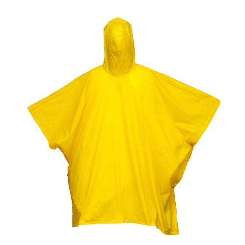 Poncho imperméable en PVC (400 gr), dans une poche. Taille unique - 2