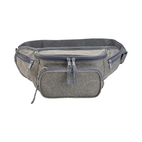 Sac banane en polyester 600D avec 5 poches et ceinture réglable avec fermeture à clip - 2