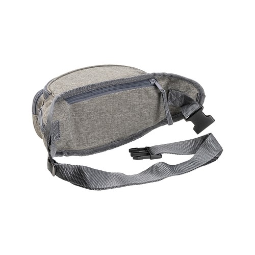Sac banane en polyester 600D avec 5 poches et ceinture réglable avec fermeture à clip - 3
