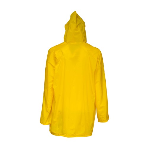 Imperméable en PVC gauffré (200 gr), dans une poche - 2
